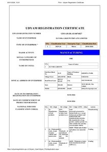 elvora groups indian exporter certificate 5